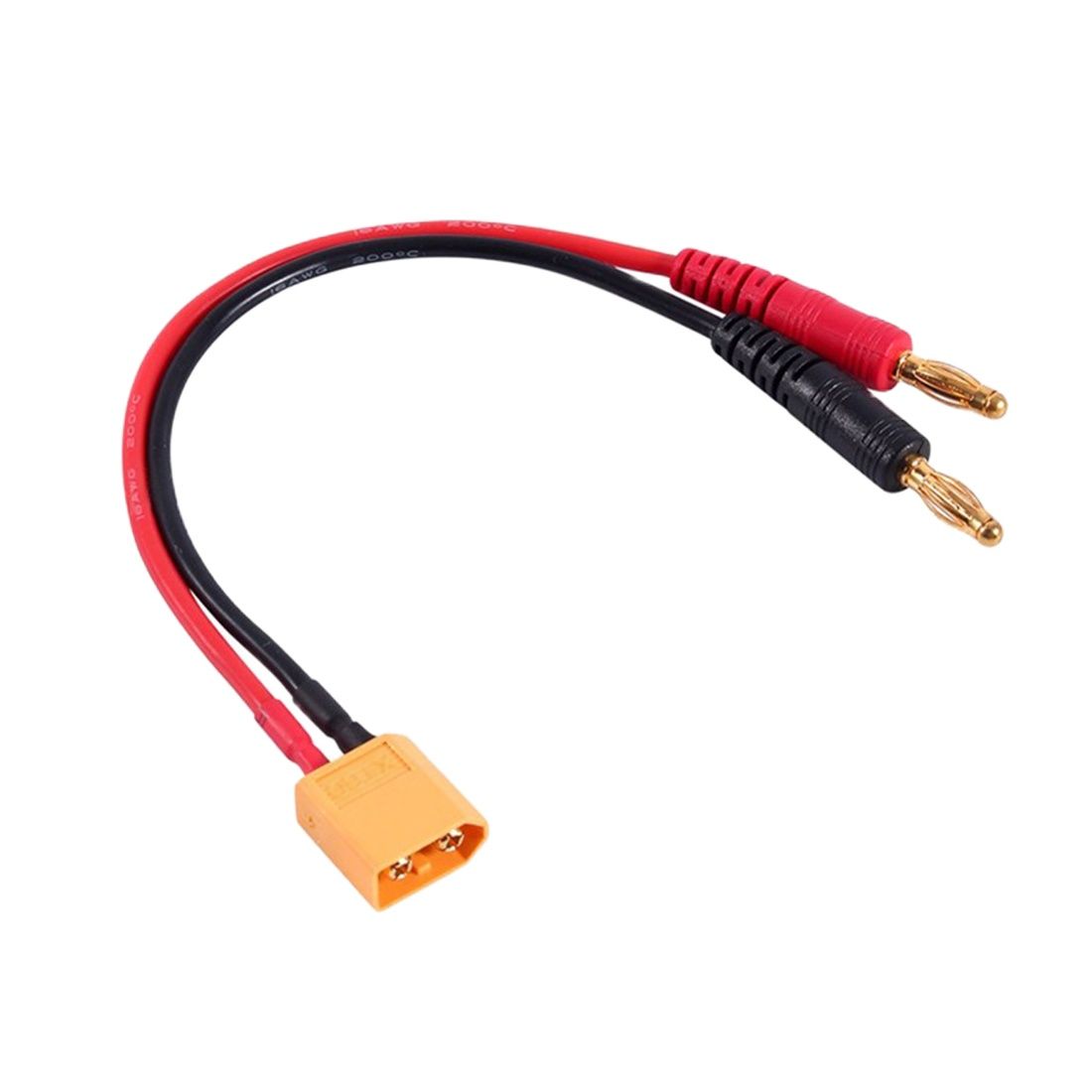 Banana Plug - Siliconen Draad 4.0mm Banaanstekker naar XT60