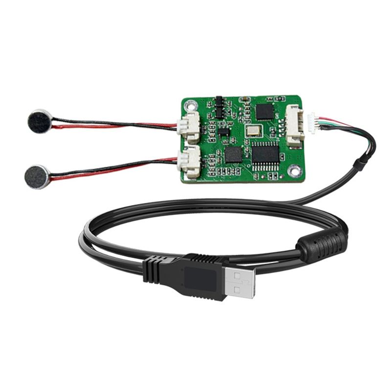 Condenser Microphone Kit - Matrix met dubbele microfoon en ruisonderdrukking