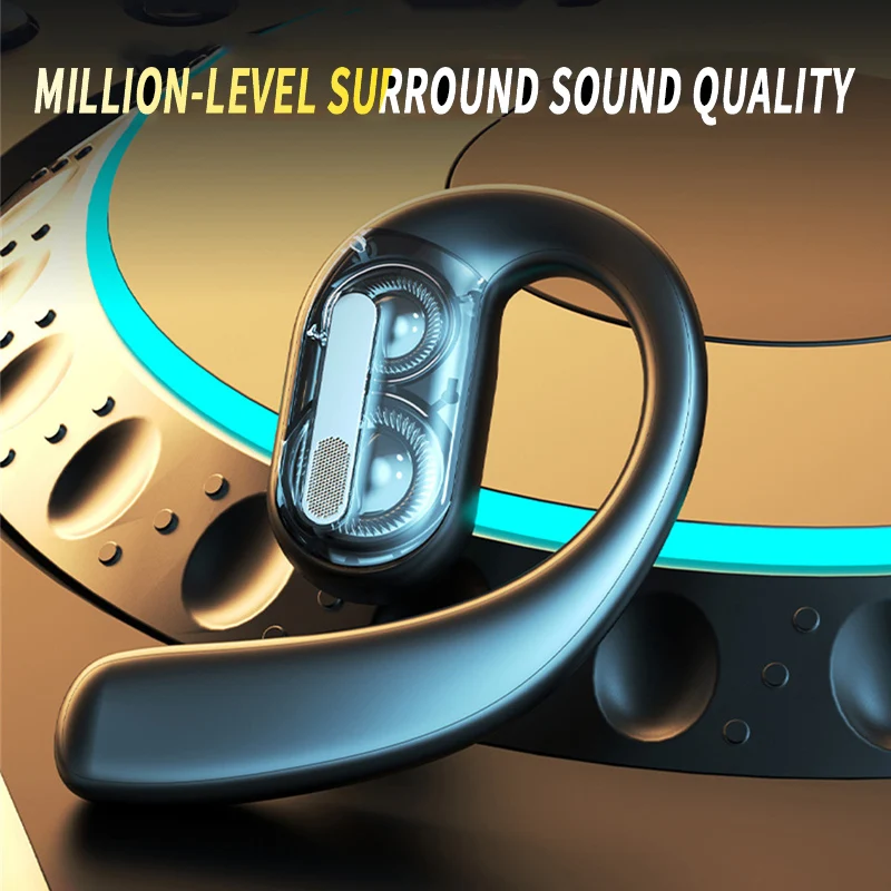 Headphone Parts - Draadloze Bluetooth-hoofdtelefoon Volledig open headset Luchtgeleiding