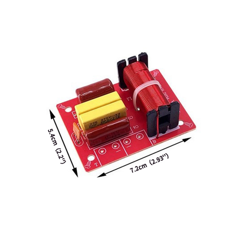 Speaker Crossover - Nieuwe WEAH-234 80W 2-weg luidsprekerfrequentiedeler audio