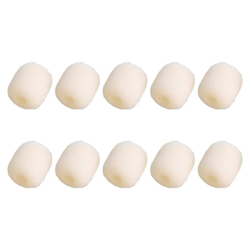 Microphone Capsule - 10 stks Draadloze Lavalier Microfoon Spons