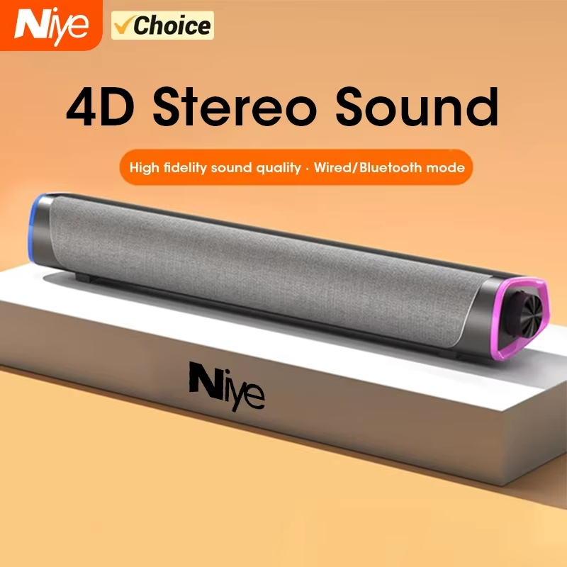 Speaker Wire - Nieuwe bedrade Bluetooth-luidsprekerbar Stereogeluid Subwoofer Luidspreker