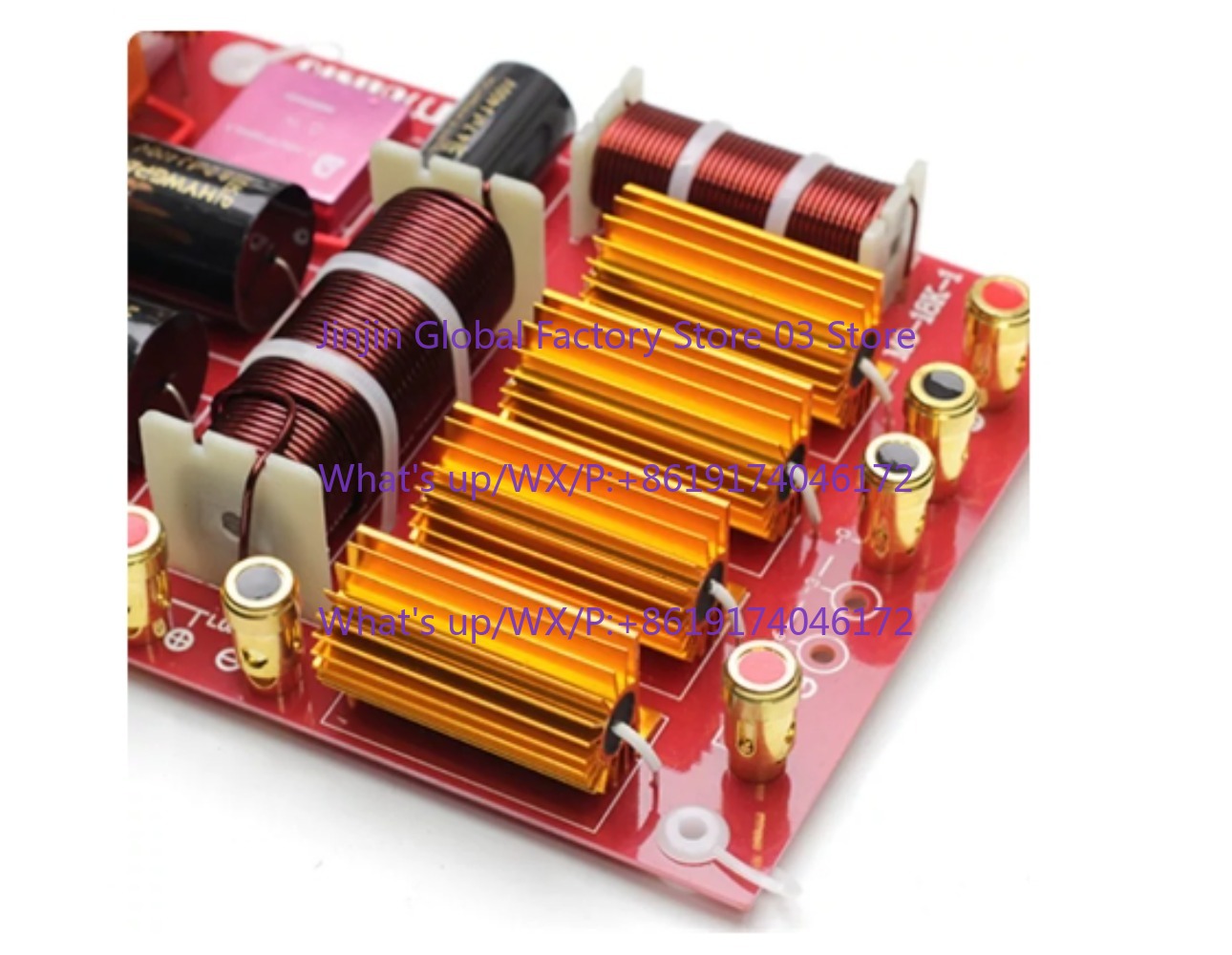 Speaker Crossover - Hoogvermogen frequentiedeler professionele laag-midden-hoge drieweg crossover