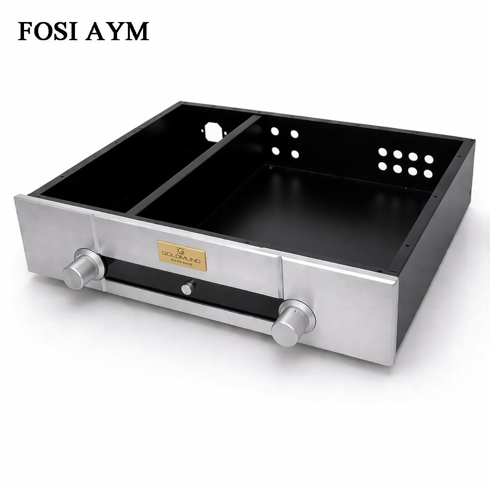 Speaker Enclosure - FOSI AYM 430x340x95mm Aluminium Behuizing Goldmund