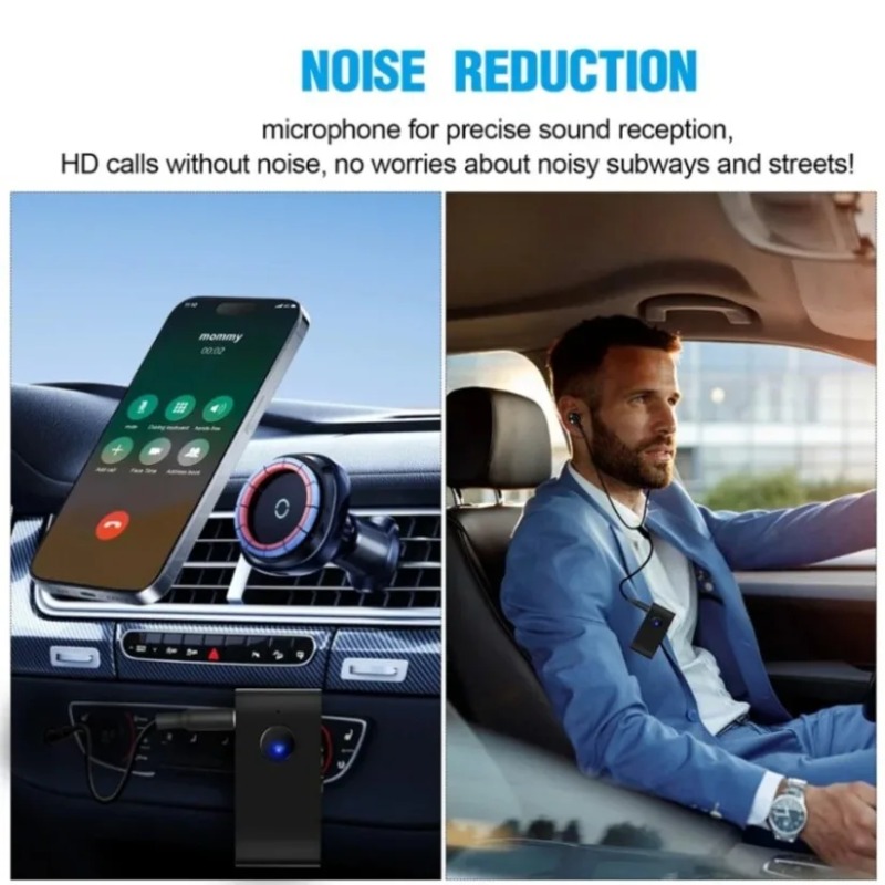 Headphone Amplifier - Bluetooth 5.0 Audio-ontvanger met bedrade oortjes