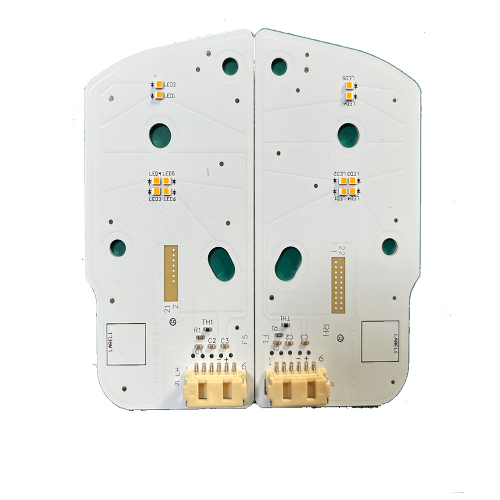 Dac Board - Amber witte DRL LED-boards voor Ford