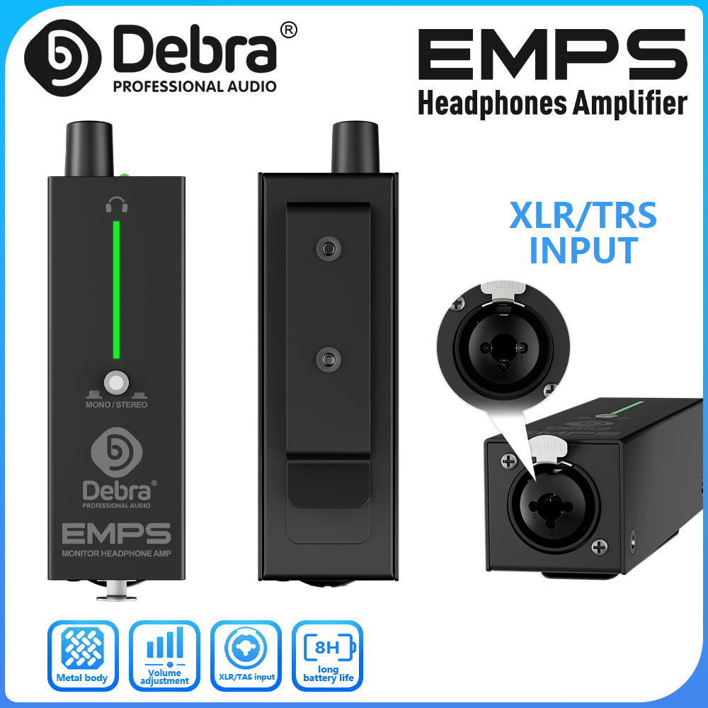 Headphone Amplifier - Debra EMPS OTG Professionele Stereo Hoofdtelefoonversterker,