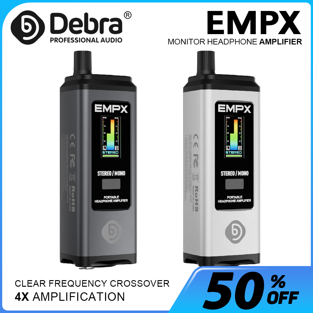 Headphone Amplifier - Debra EMPX Professionele OTG Stereo Hoofdtelefoonversterker,