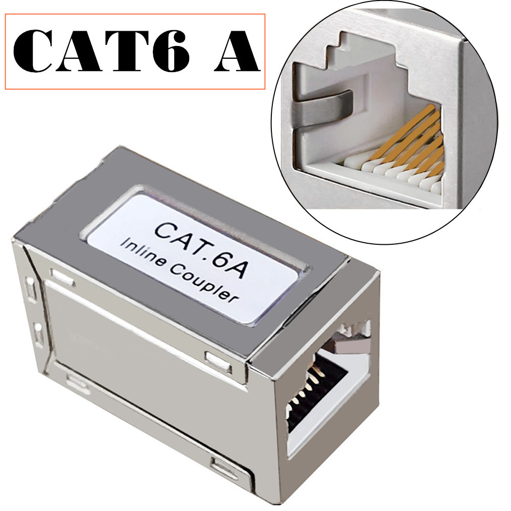 Rj45 Jack - RJ45 Koppeling Ethernet Extender 10Gbps, Cat7