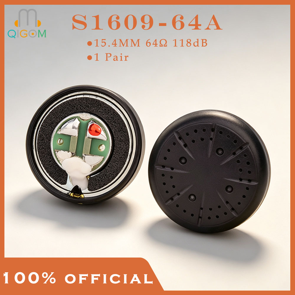 Speaker Driver - QIGOM Platte Kop Oortelefoon Speaker Driver