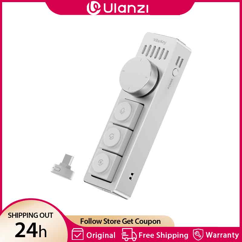 Condenser Microphone Kit - Ulanzi AU05 Vibe Key Al Spraakgestuurd