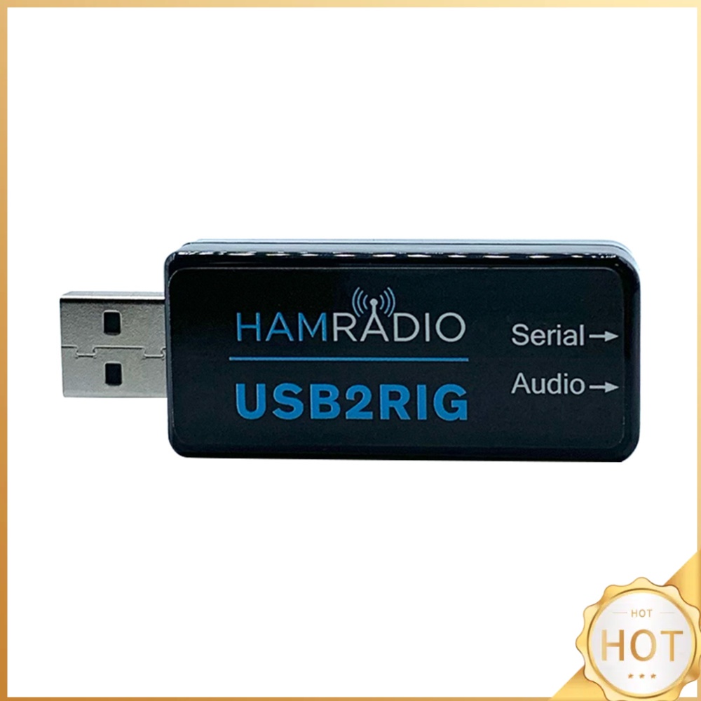 Usb Sound Card - USB2RIG Radio USB Geluidskaart Connector TTL/232