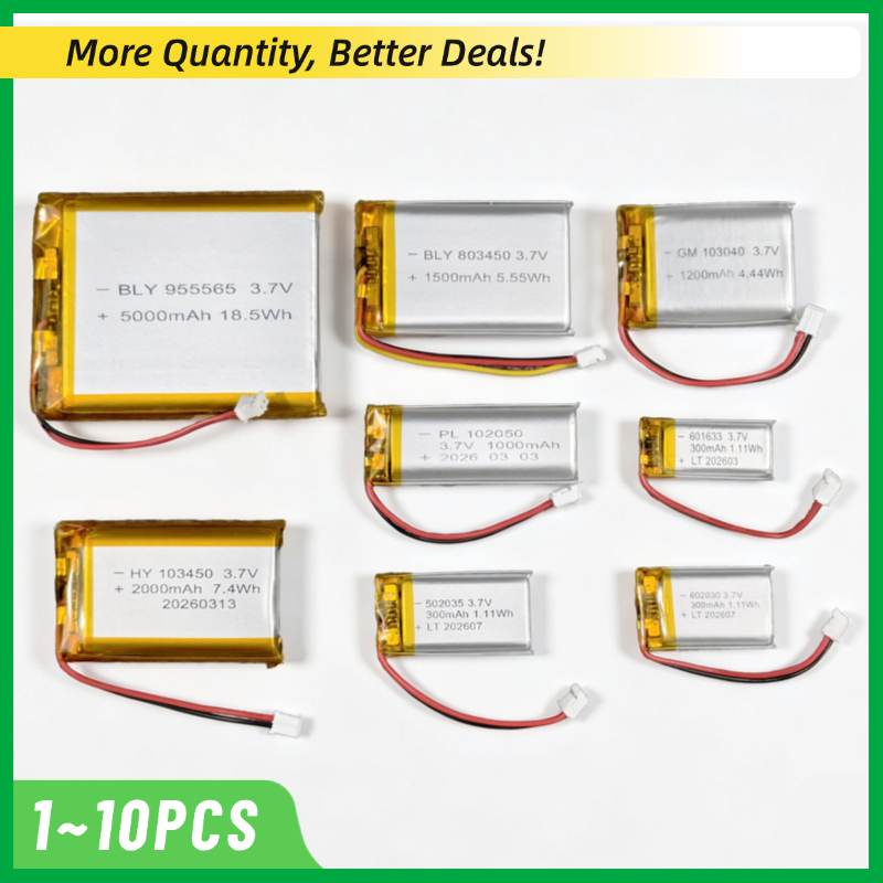 Speaker Terminal - PUJIMAX 3.7V Oplaadbare Lipo Lithium Batterij