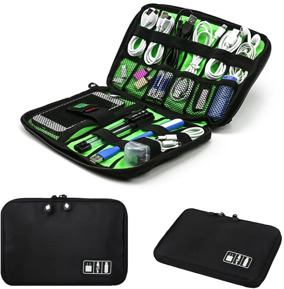 Diy Headphone - Kabelorganizer Opbergtassen Systeemset Etui USB-gegevenskabel Oortelefoon