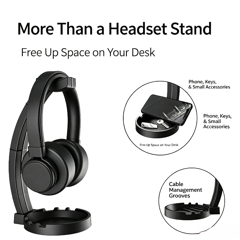 Hoofdtelefoonstandaard met opb - Headphone Parts recensie en prijs