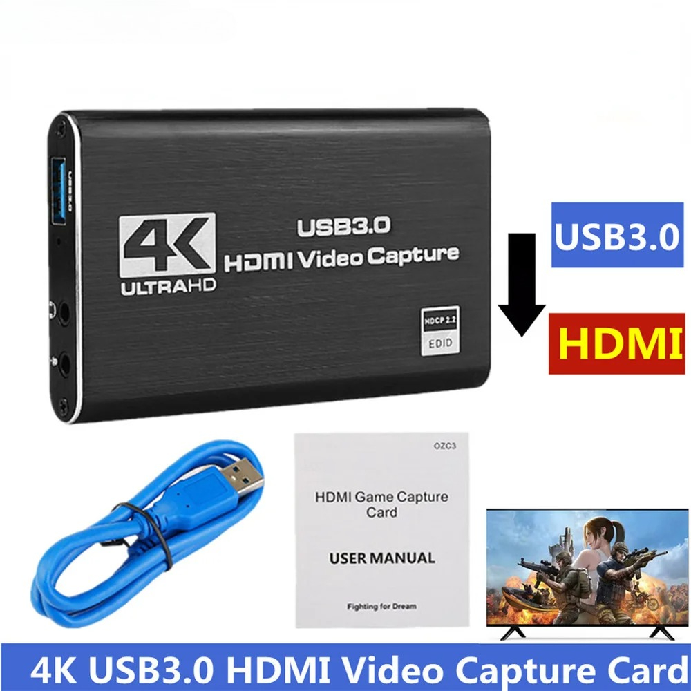 4K USB 3.0 Video Capture Card  - Usb Sound Card recensie en prijs
