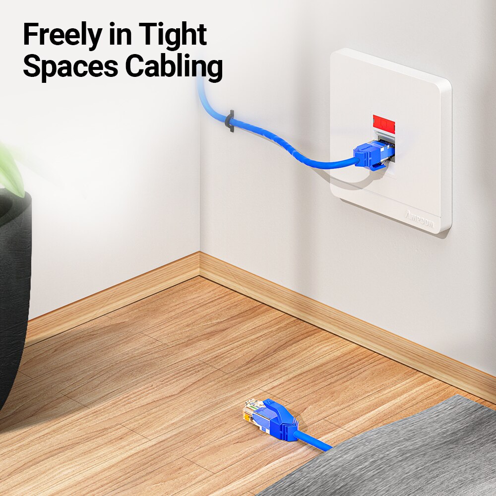 AMPCOM Ultra Slim Cat6a Netwer - Rj45 Jack recensie en prijs