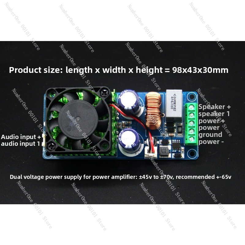 500W IRS2092S Klasse D Mono Ve - Class D Amplifier recensie en prijs
