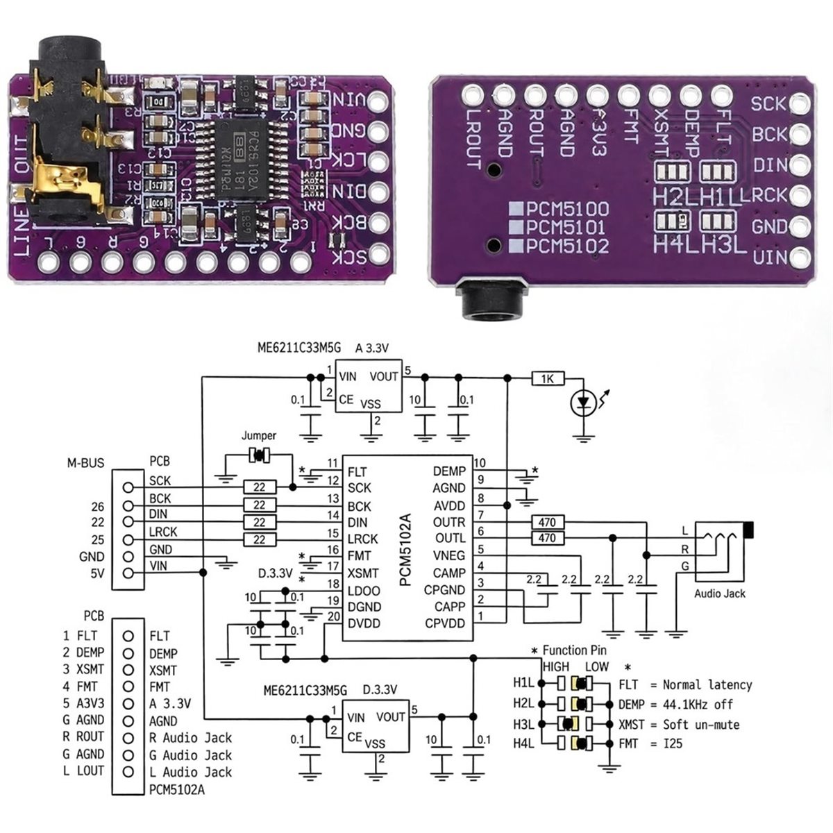 2 stuks IIS PCM5102A-decoder,  - Pcm5102 recensie en prijs