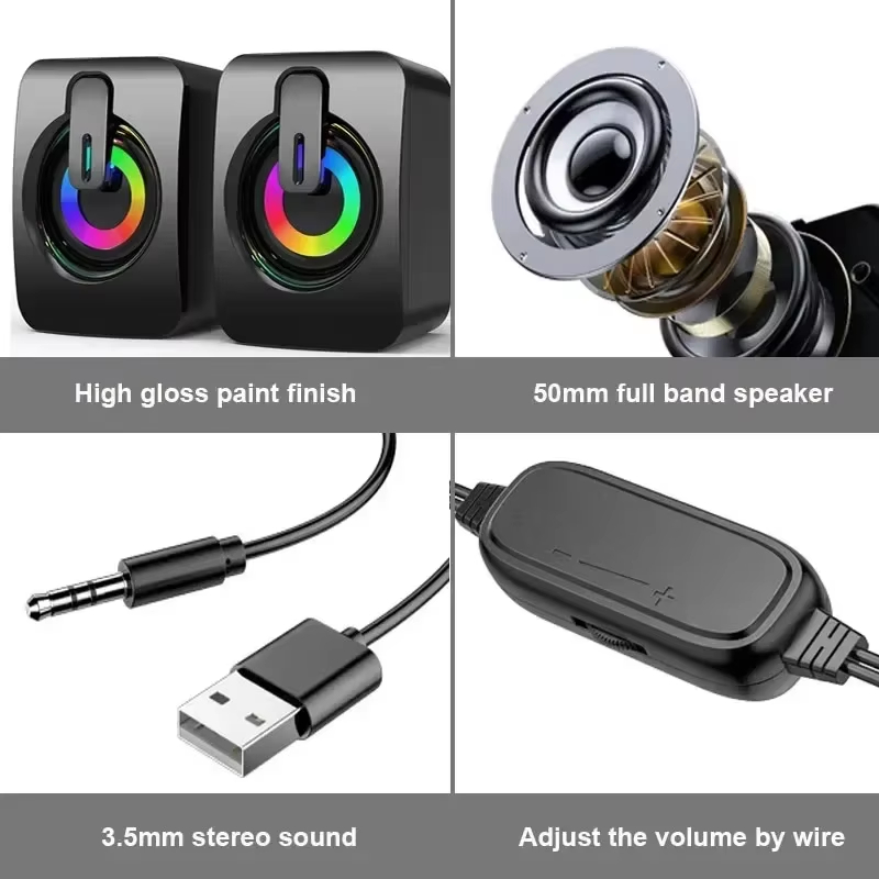 Draagbare bedrade USB-luidspre - Speaker Wire recensie en prijs