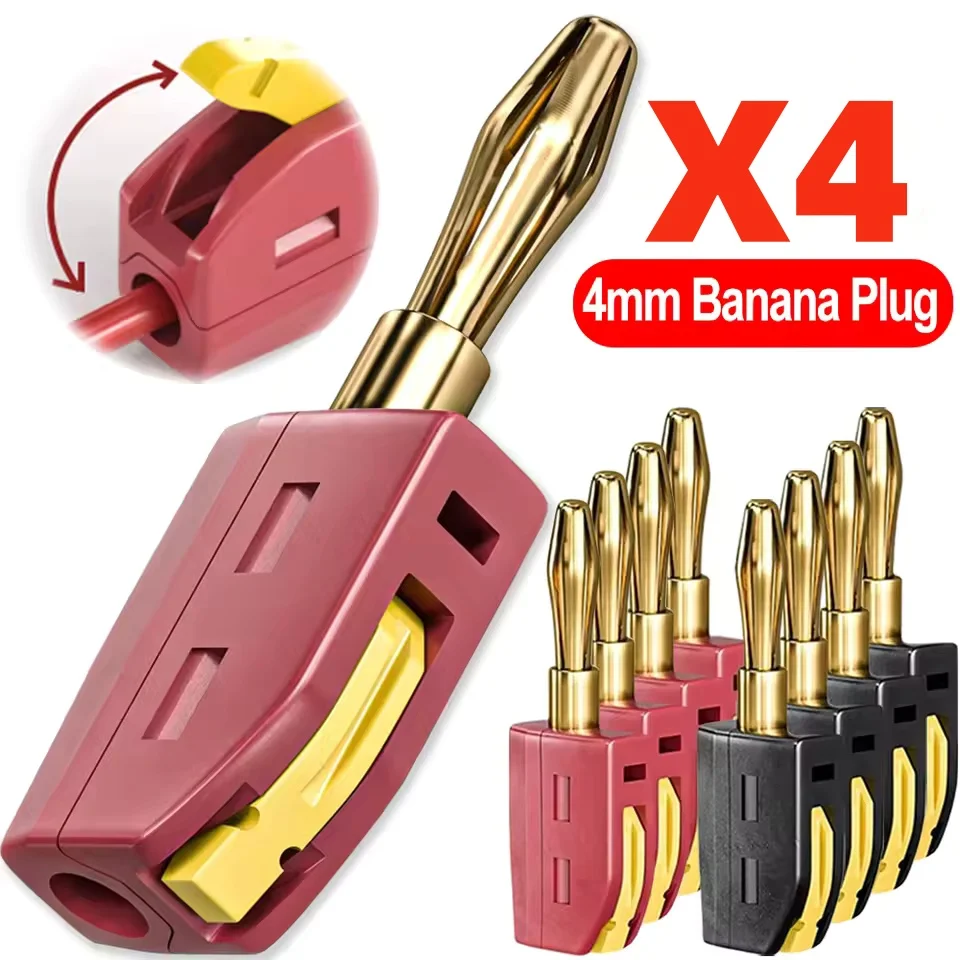 Draagbare 32A 4mm banaanstekke - Banana Plug recensie en prijs