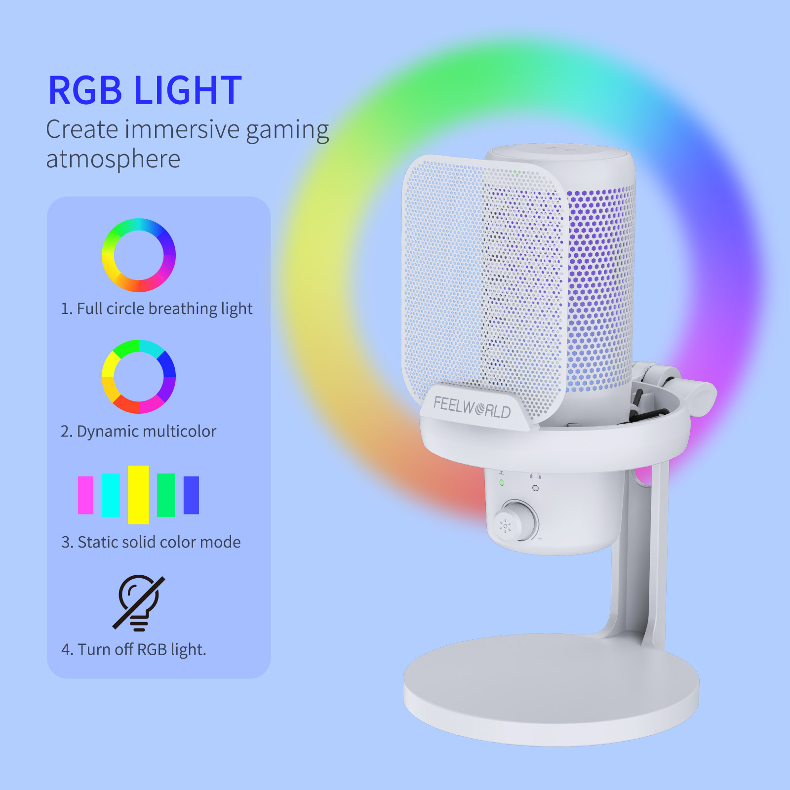 FEELWORLD VM1 USB-condensator  - Condenser Microphone Kit recensie en prijs