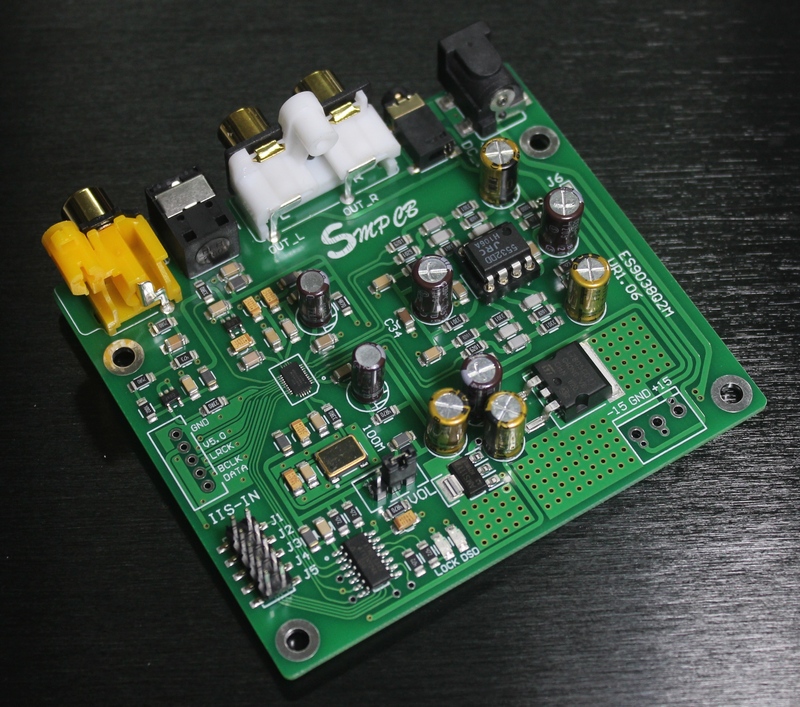 ES9038 Q2M DAC DSD-decoderkaar - Dac Board recensie en prijs