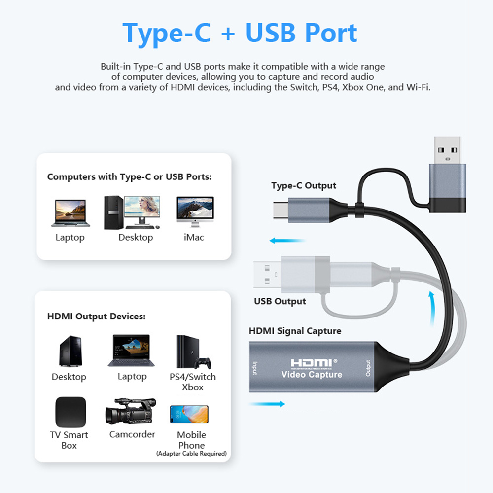 4K 2 in 1 USB 2.0 Video Captur - Usb Sound Card recensie en prijs