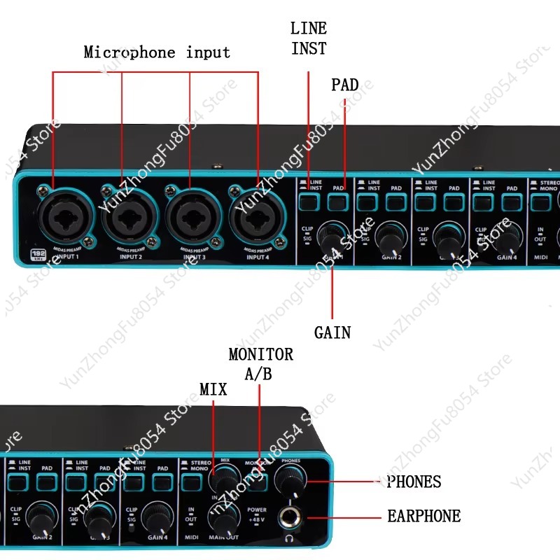 Professionele 3e Generatie 4x4 - Usb Sound Card recensie en prijs