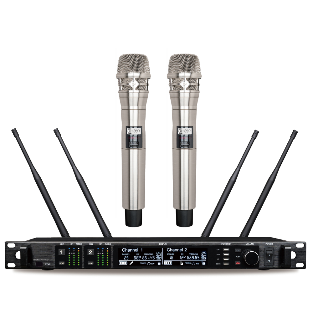 AD4D 2-kanaals Dual UHF True D - Ribbon Microphone recensie en prijs