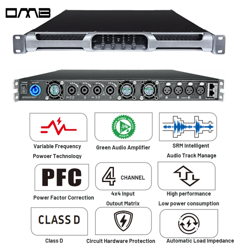 TLF PFA12KLedProfessionele aud - Class D Amplifier recensie en prijs