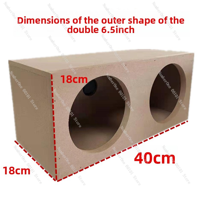 6,5 inch subwoofer lege behuiz - Diy Speaker recensie en prijs