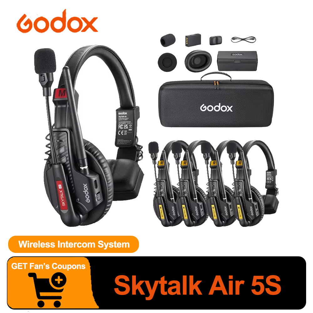 GODOX Skytalk Air 5S 2.4G Full - Condenser Microphone Kit recensie en prijs