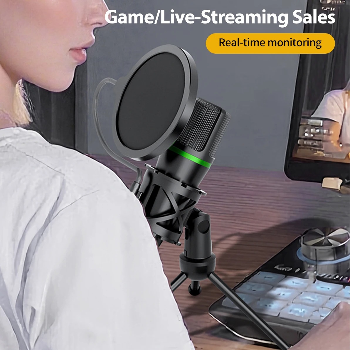 Professionele USB-condensatorm - Condenser Microphone Kit recensie en prijs