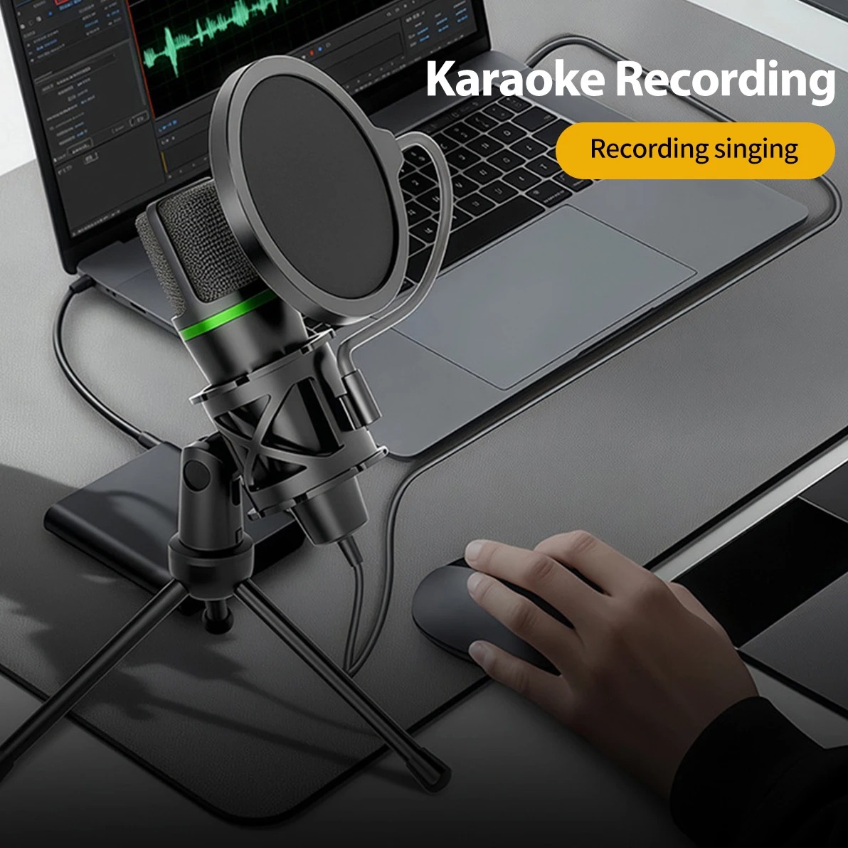 Professionele USB-condensatorm - Condenser Microphone Kit recensie en prijs
