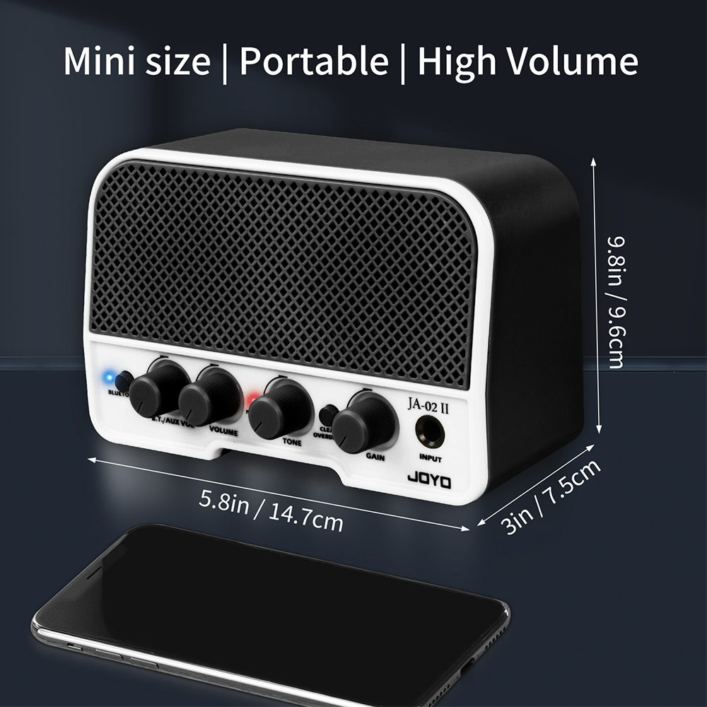 JOYO JA-02 II Elektrische Gita - Headphone Amplifier recensie en prijs
