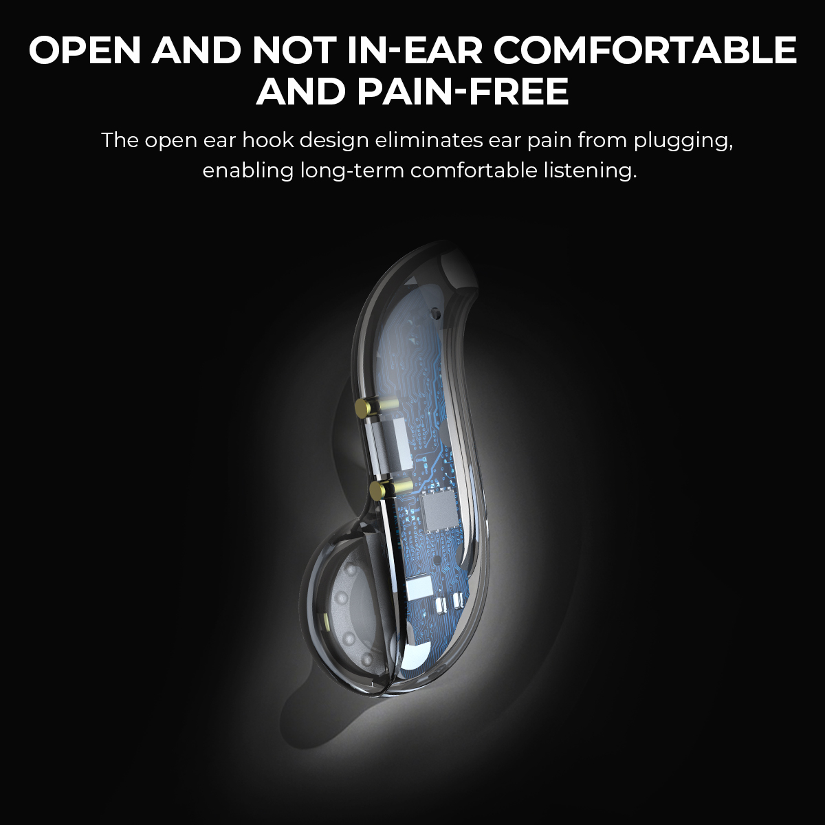 Open oor Bluetooth-hoofdtelefo - Woofer recensie en prijs