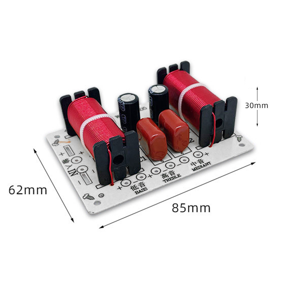 3-weg audio crossover circuit  - Speaker Crossover recensie en prijs