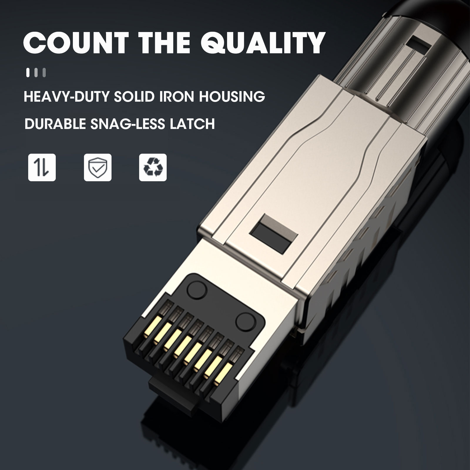 ZoeRax 2-pack RJ45-connectoren - Rj45 Jack recensie en prijs