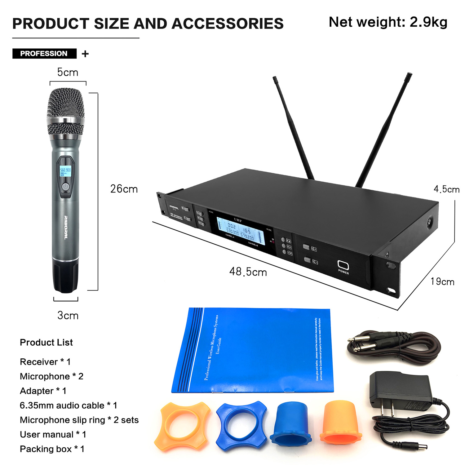 2026 RV-2 Professionele FM dra - Condenser Microphone Kit recensie en prijs