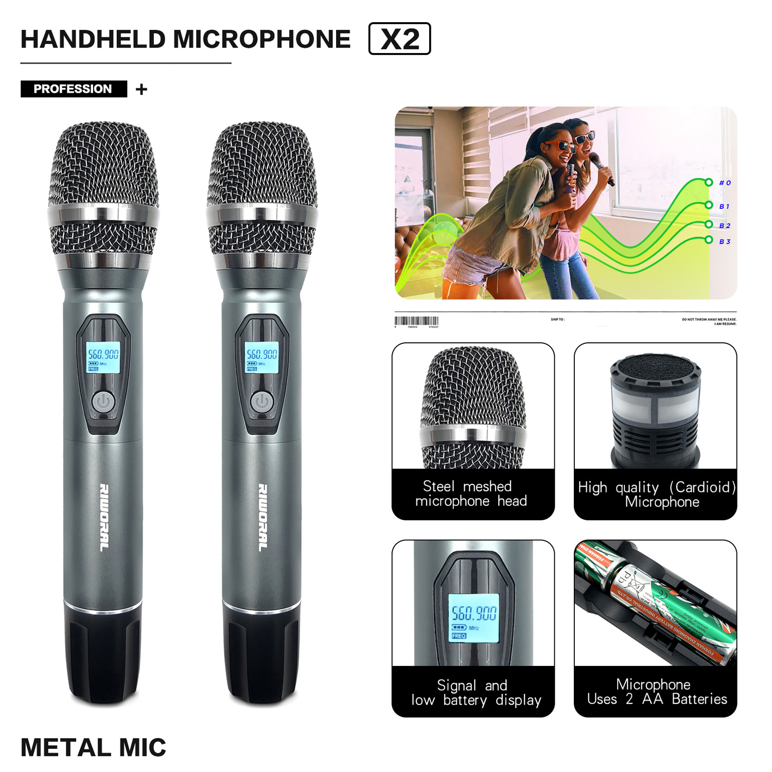 2026 RV-2 Professionele FM dra - Condenser Microphone Kit recensie en prijs