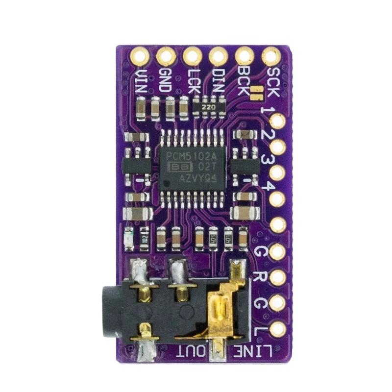 Interface I2S PCM5102A DAC-dec - Pcm5102 recensie en prijs