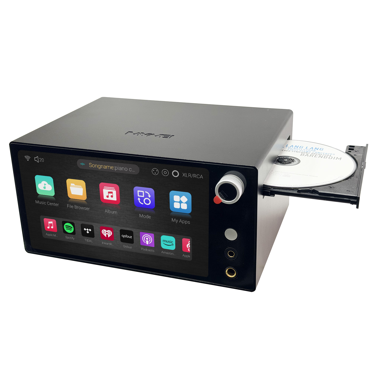 Eweat DMP25 8 inch touchscreen - Audio Dac recensie en prijs