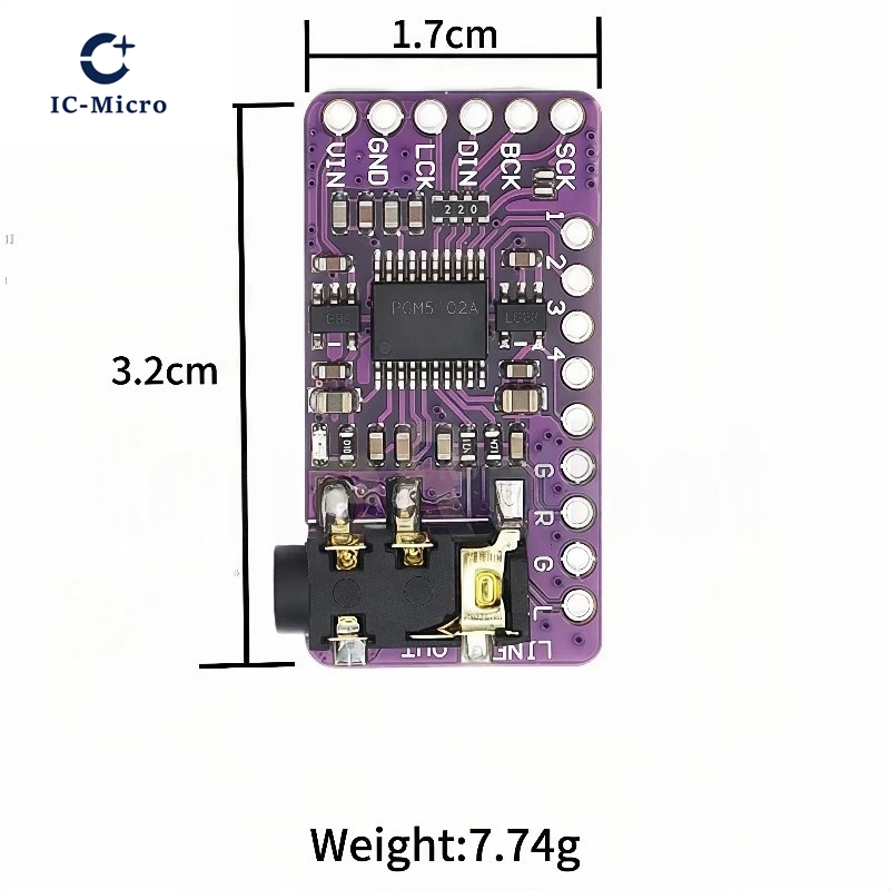 1-10PCS Interface I2S PCM5102A - Pcm5102 recensie en prijs